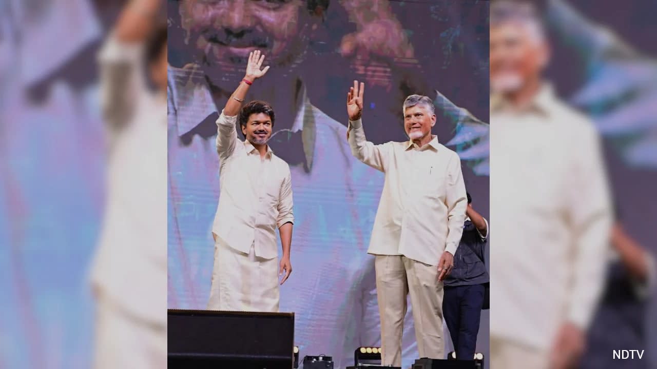 Can Vijay-Chandrababu Naidu Talks End Tamil Nadu's Water Woes? MGR-NTR Pact Offers Clues