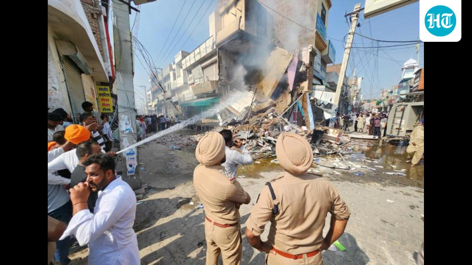 Anti-drug activist’s murder: Mansa authorities raze chemist’s house, mob torches shop