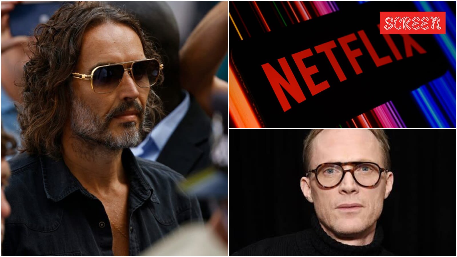 Hollywood top news: Russell Brand’s trial begins, Netflix announces layoffs, Paul Bettany on AI