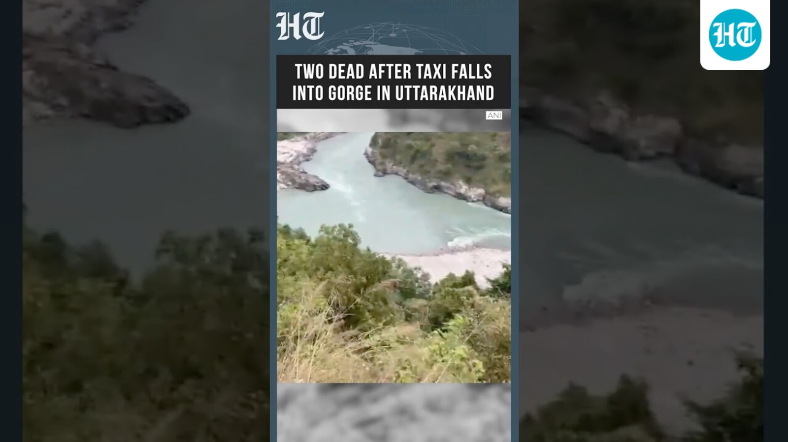 2 Dead After Taxi Plunges Into Deep Gorge Near Rishikesh-Badrinath Highway In Uttarakhand