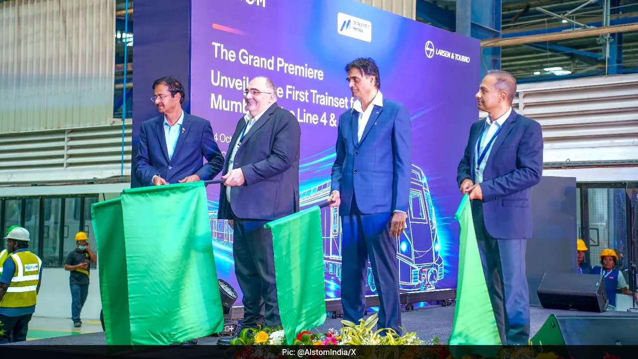 New Modern Metro Coaches For Mumbai Unveiled