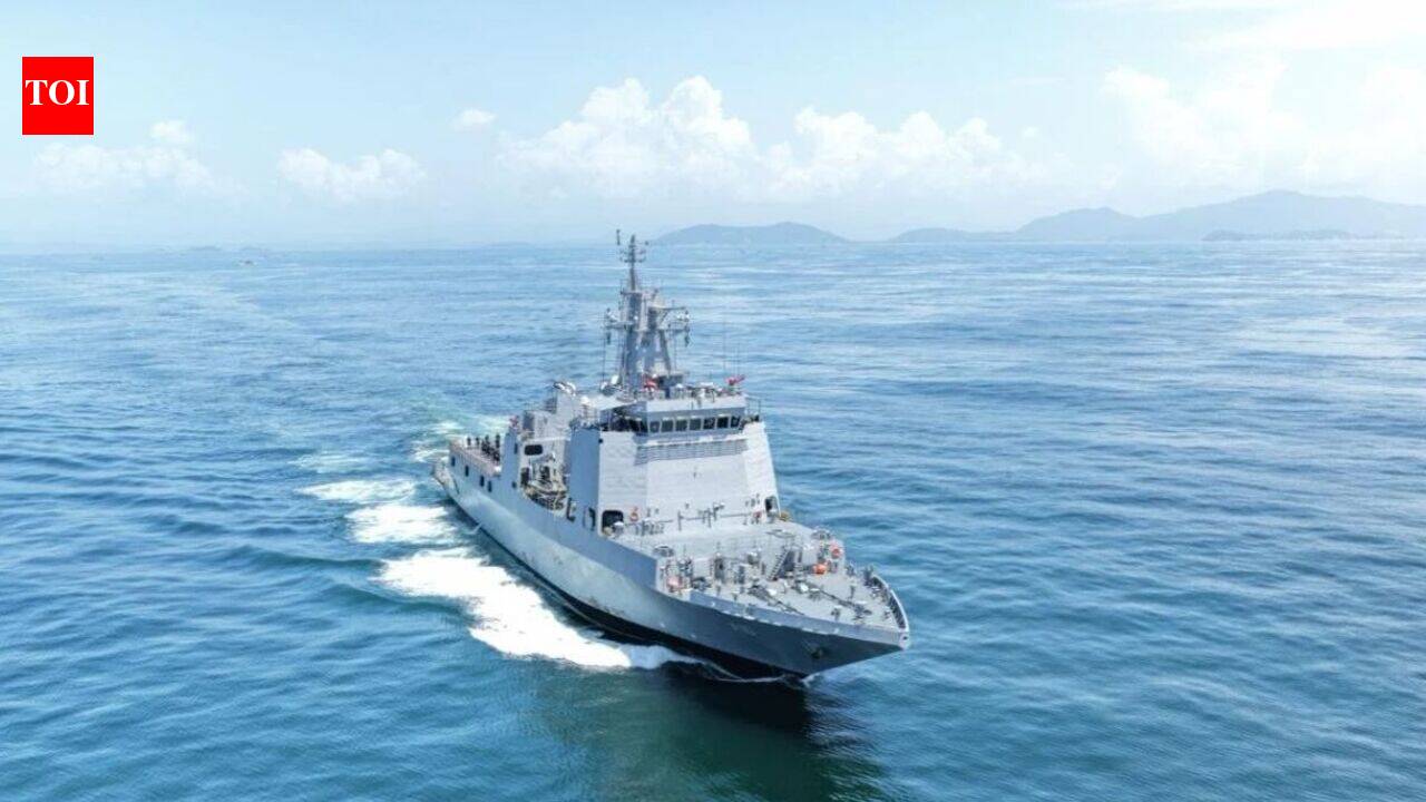 A mothership for drones, a testbed for weapons: What INS Samarthak brings to Indian Navy