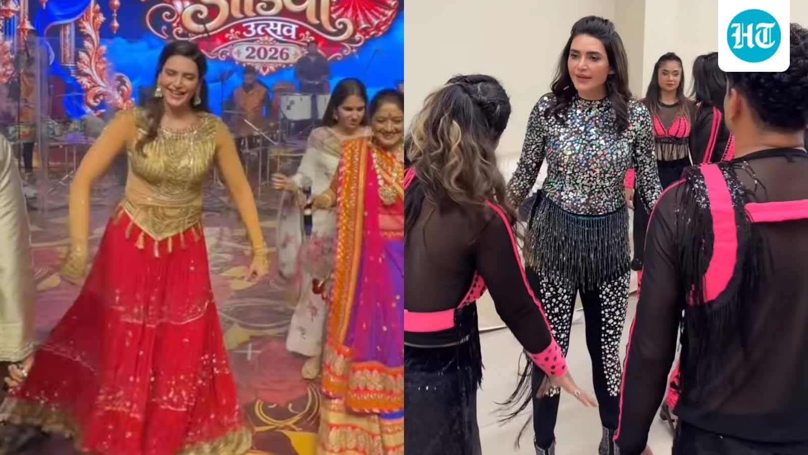 Karishma Tanna dances to Aaj Ki Raat, performs Garba at Hyderabad event just two months after giving birth to son: ‘This mommy has dreams too’