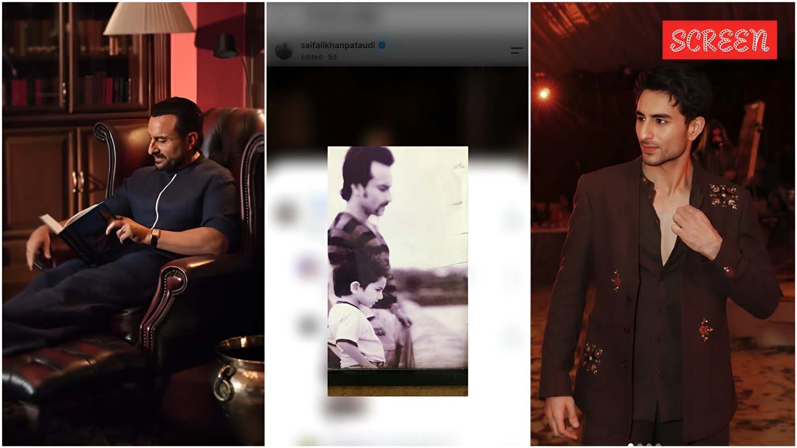 ‘Is this you Abba?’: Ibrahim Ali Khan trolls Saif Ali Khan on his very first Instagram post