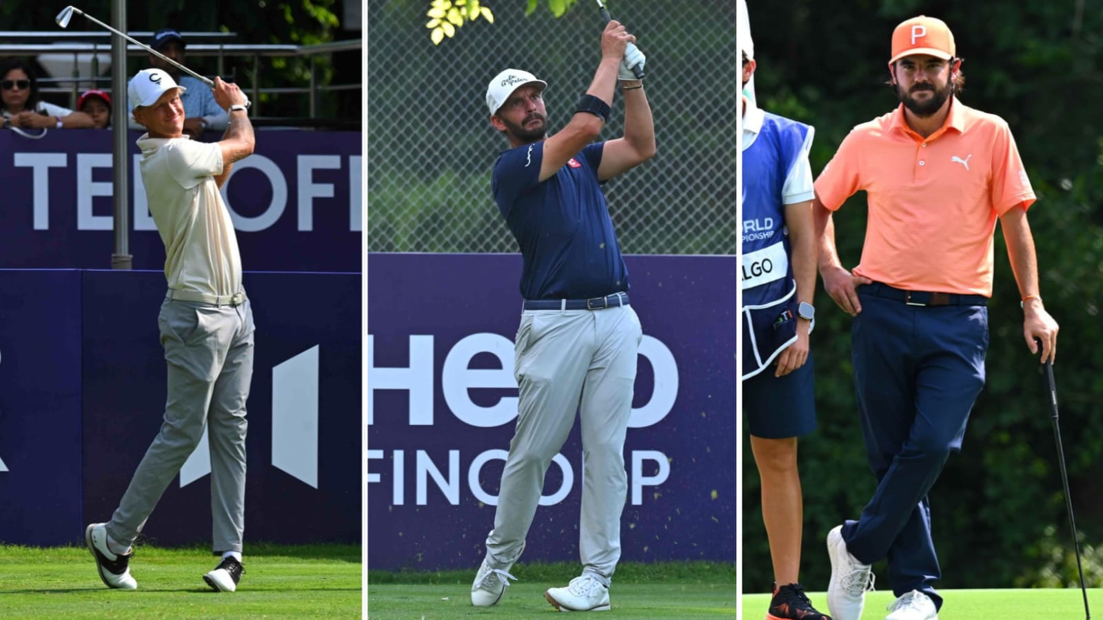 DP World India Championship: Three-way tie at top as Chouhan leads Indian challenge