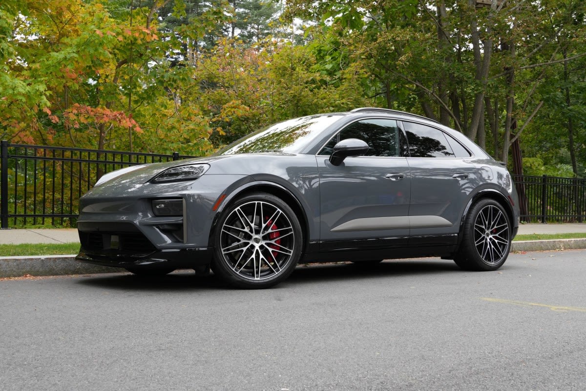 Porsche’s electric Macan Turbo is an automotive existential crisis
