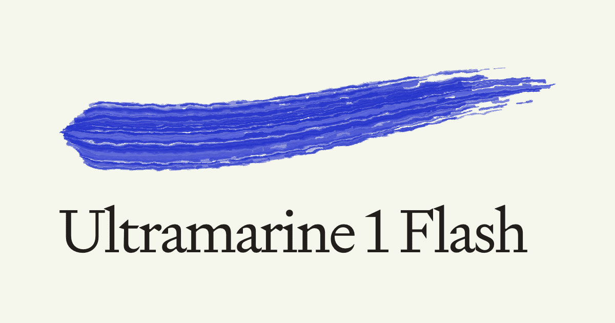Ultramarine 1 Flash