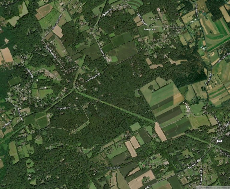 Map of Durham