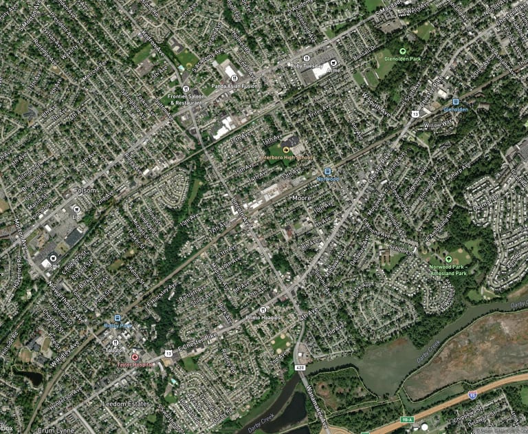 Map of Prospect Park