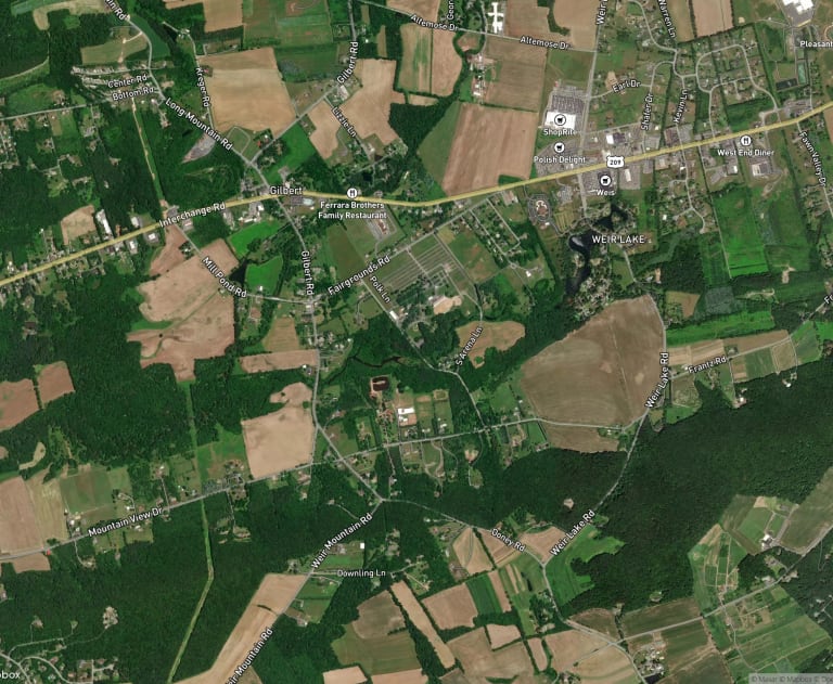 Map of Gilbert