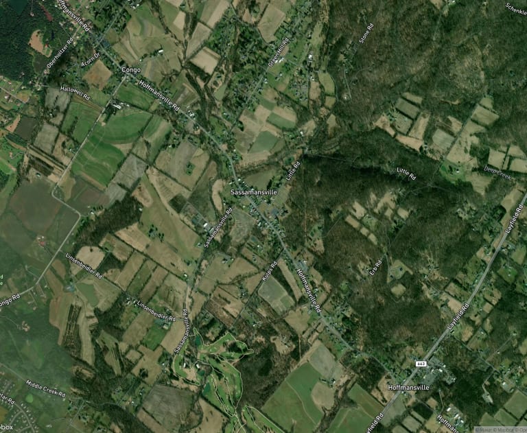 Map of Sassamansville