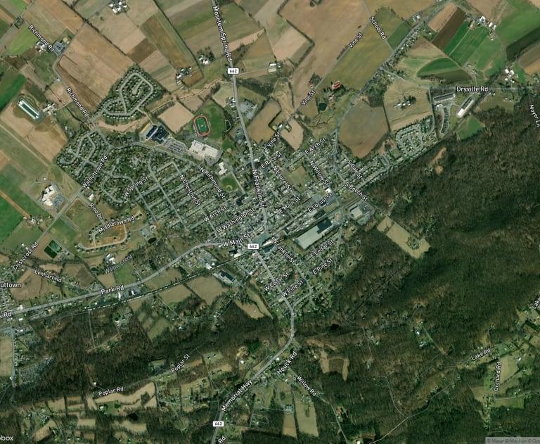 Map of Fleetwood
