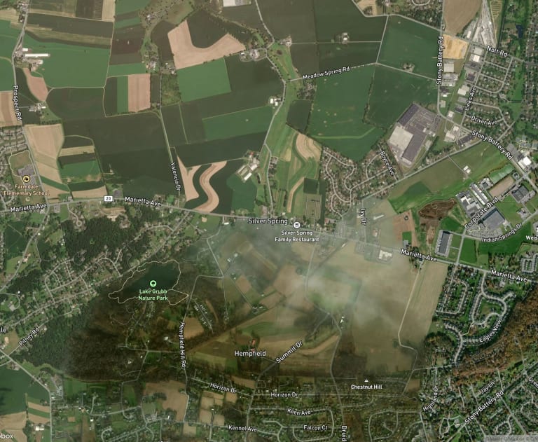 Map of Silver Spring