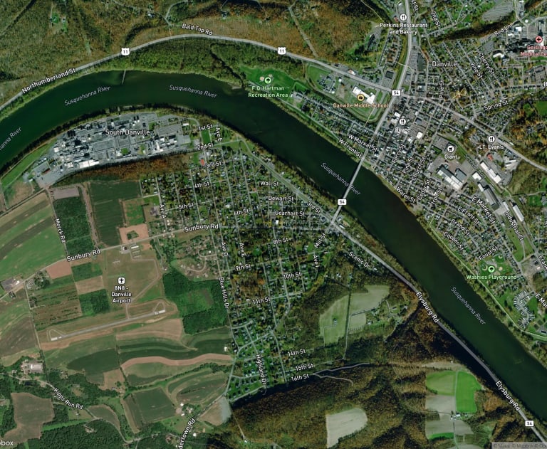 Map of Riverside