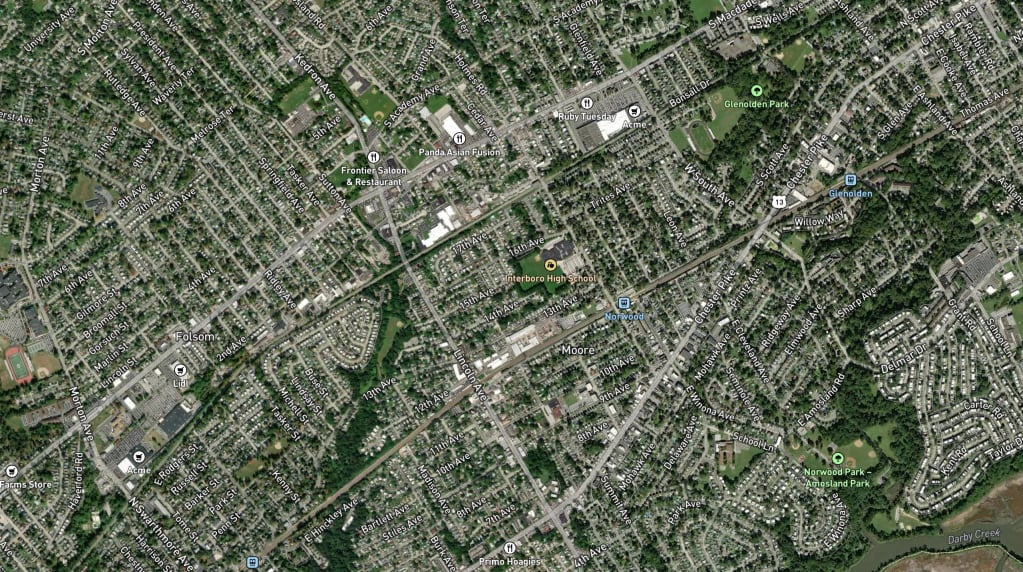 Map of Prospect Park