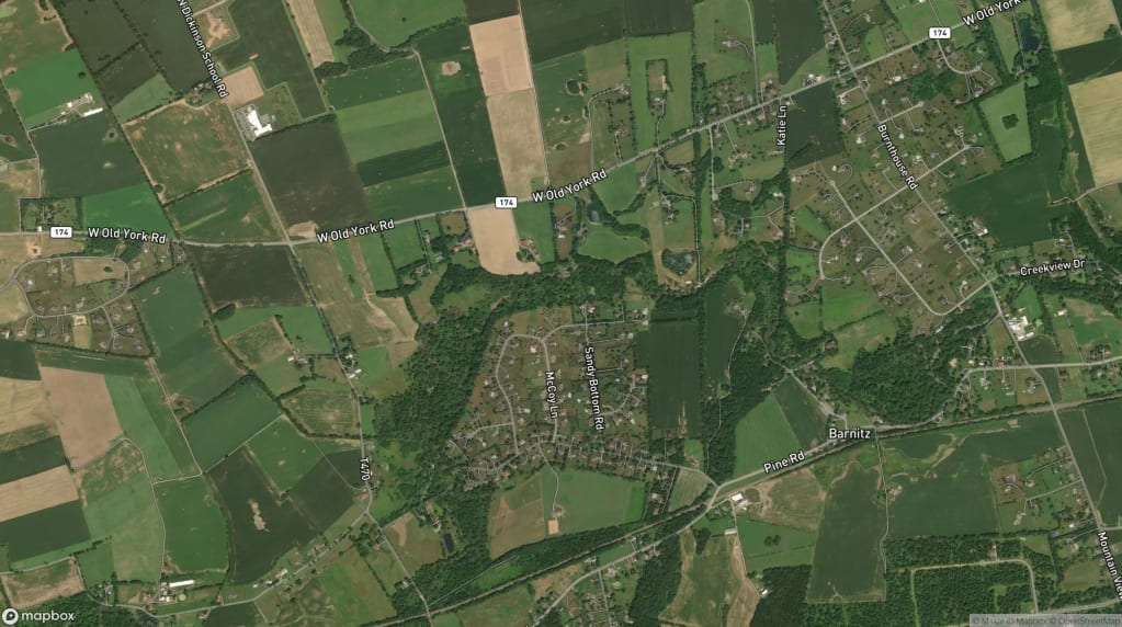 Map of Cumberland County