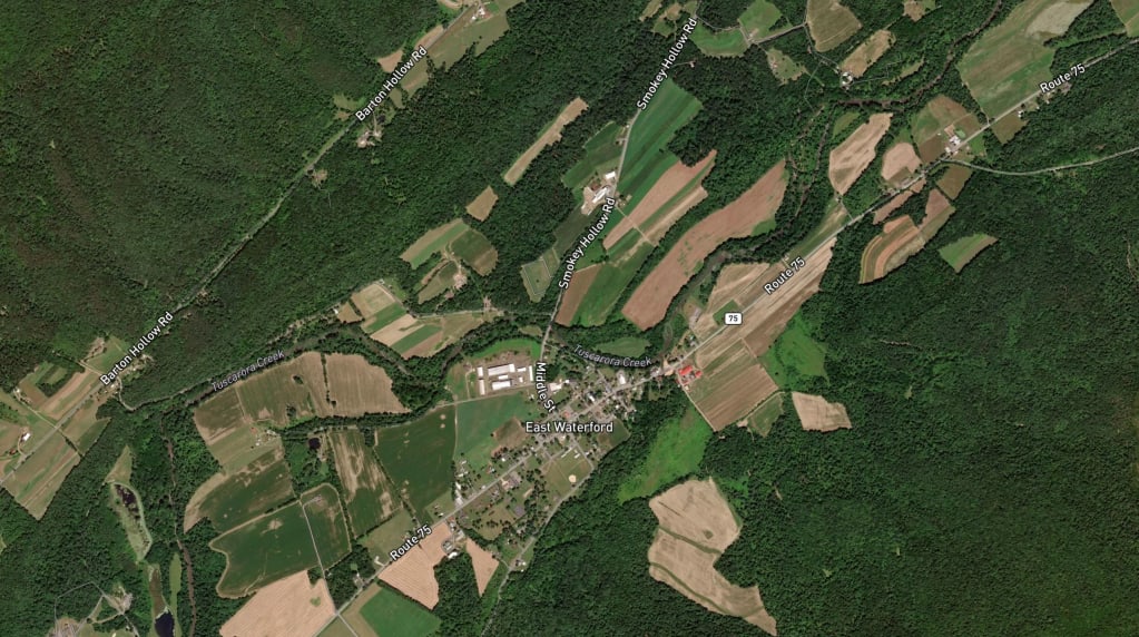 Map of East Waterford