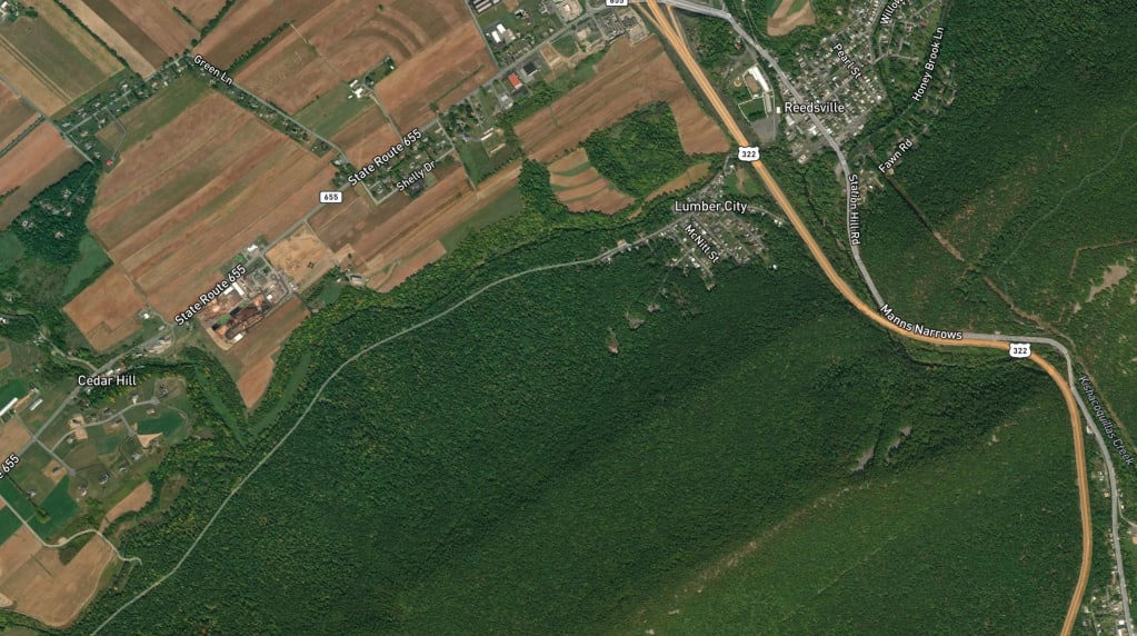 Map of Mifflin