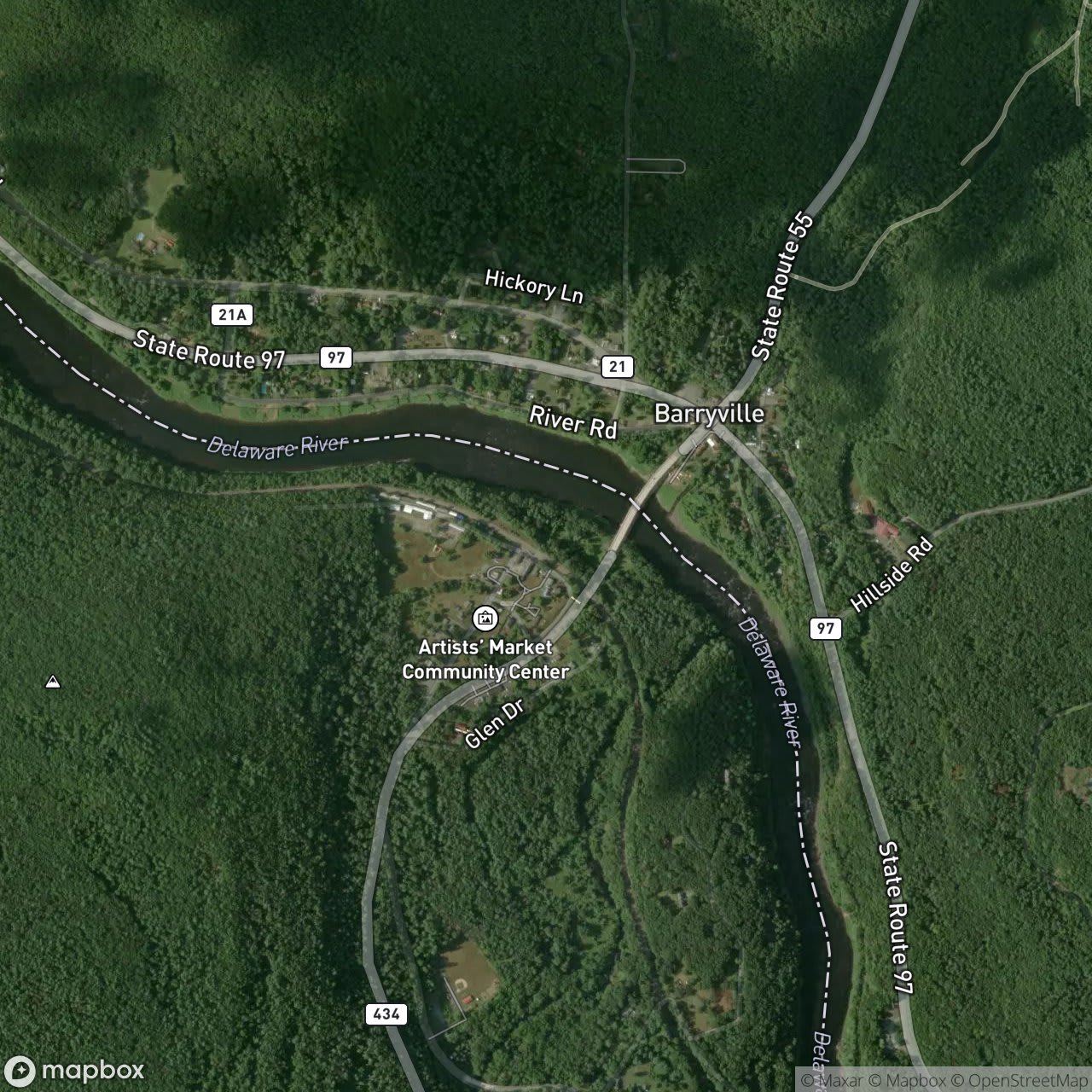Map of Shohola