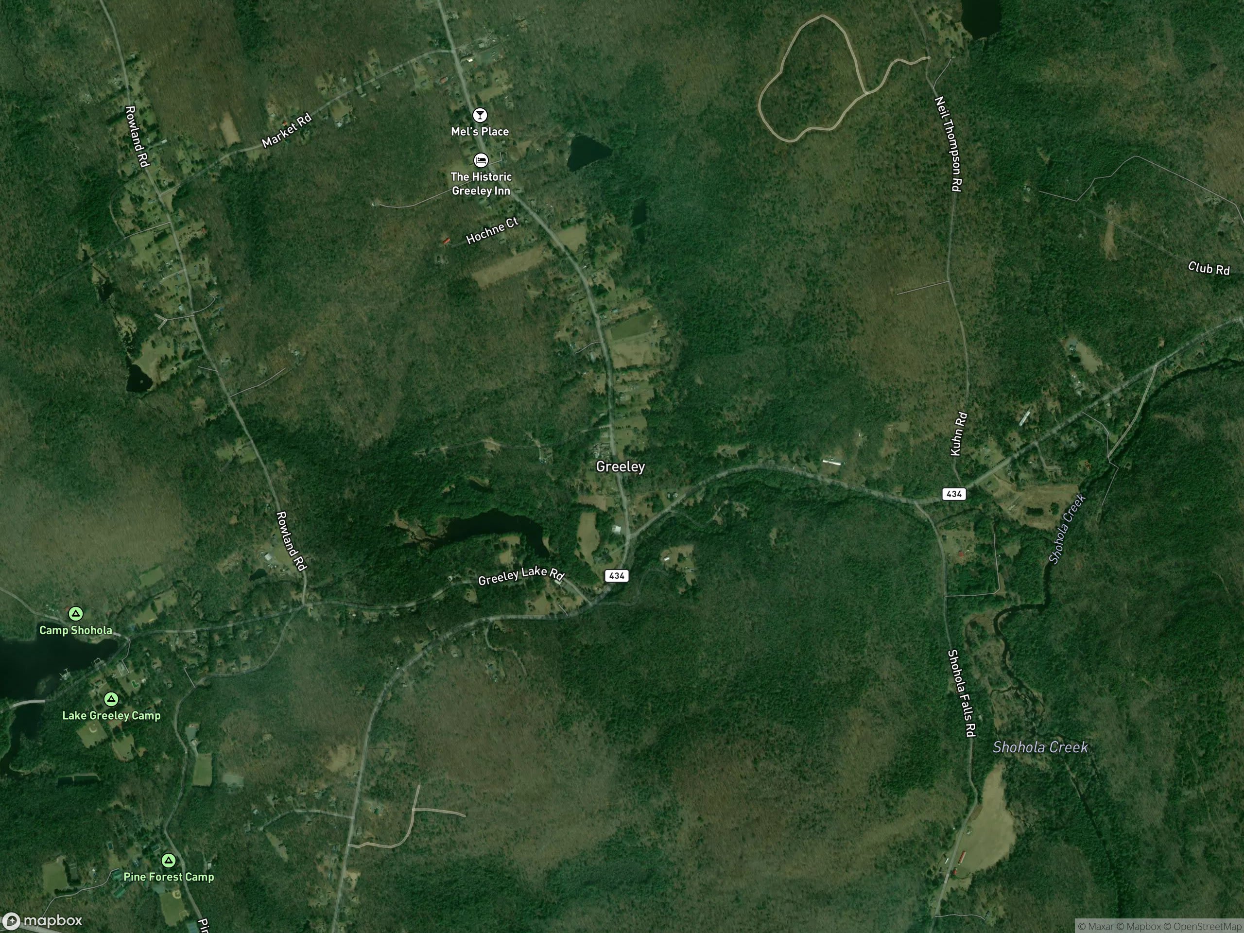 Map of Greeley