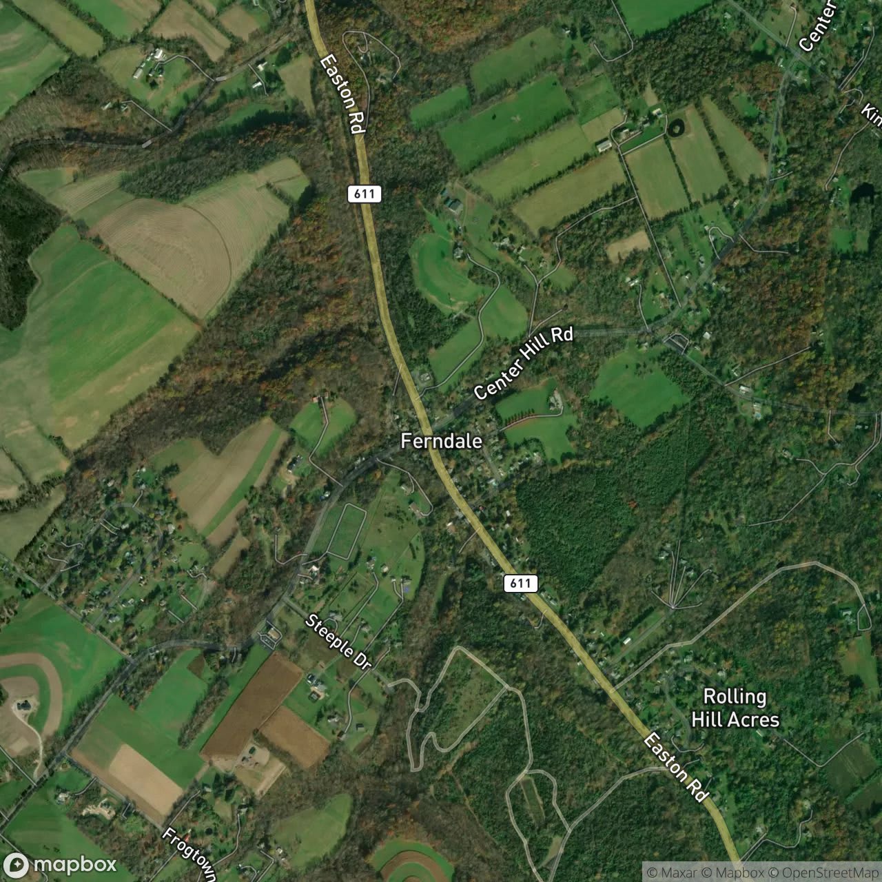 Map of Ferndale