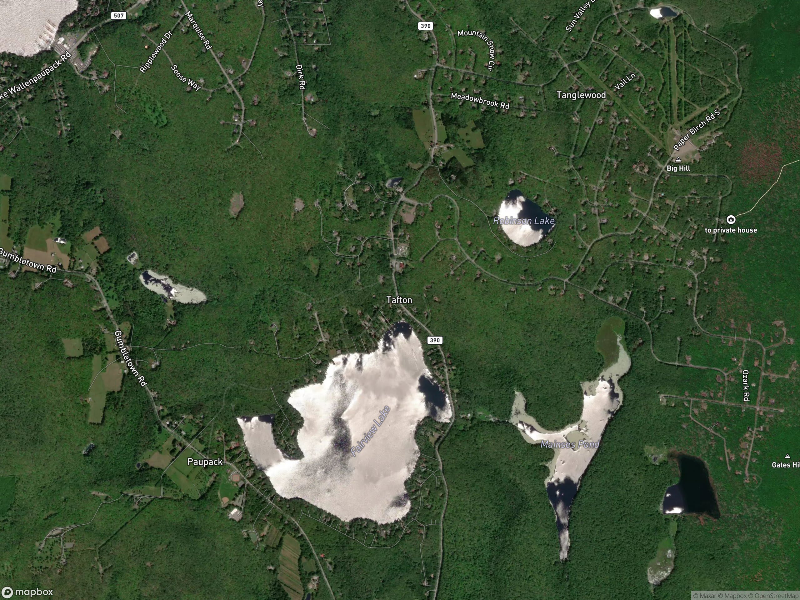 Map of Tafton
