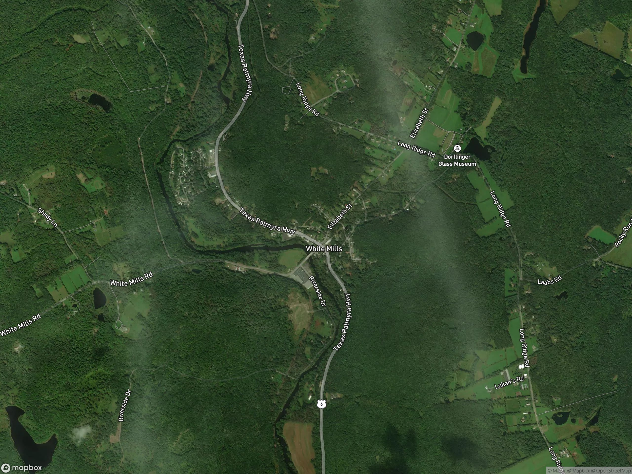 Map of White Mills