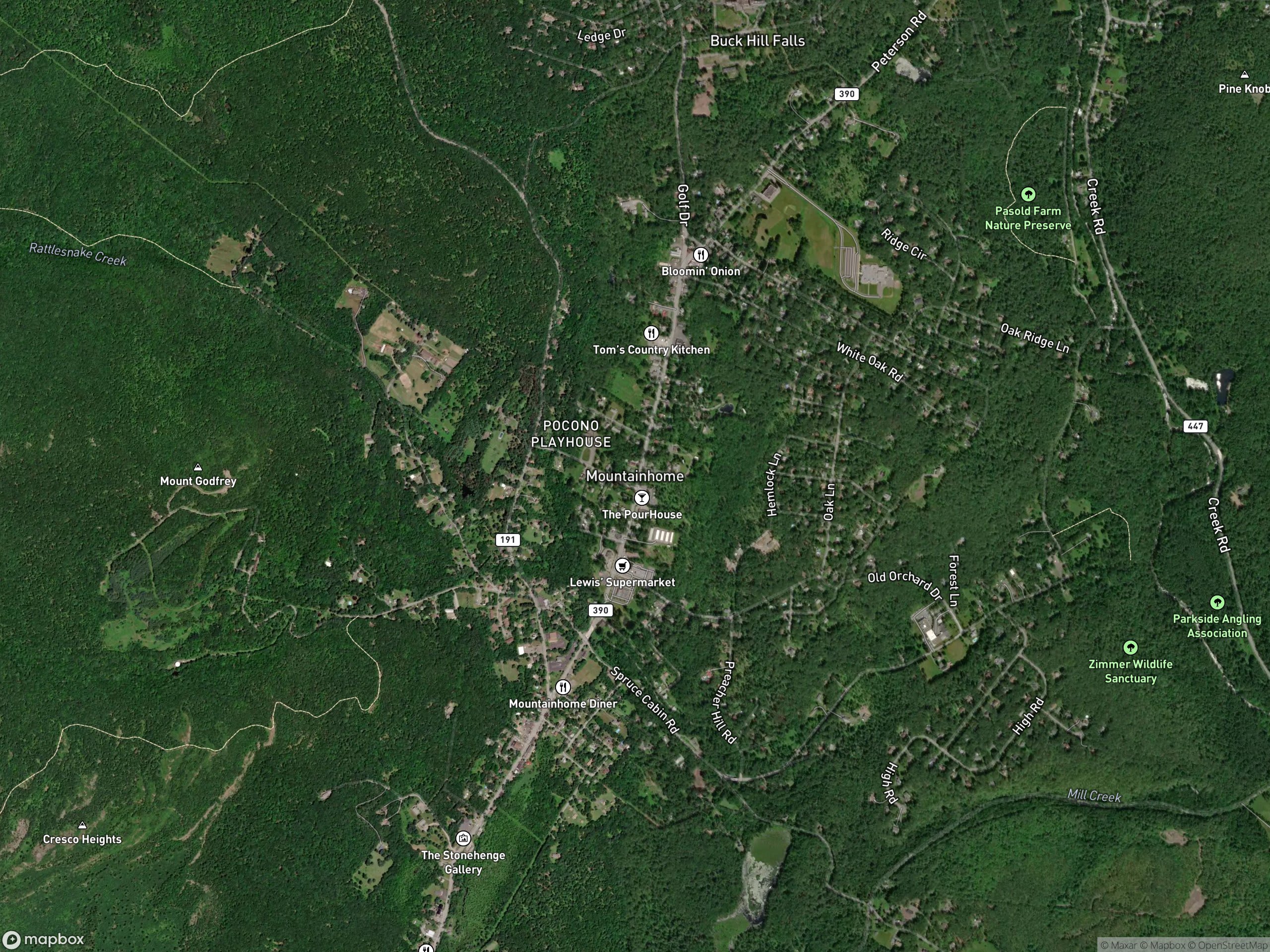 Map of Mountainhome