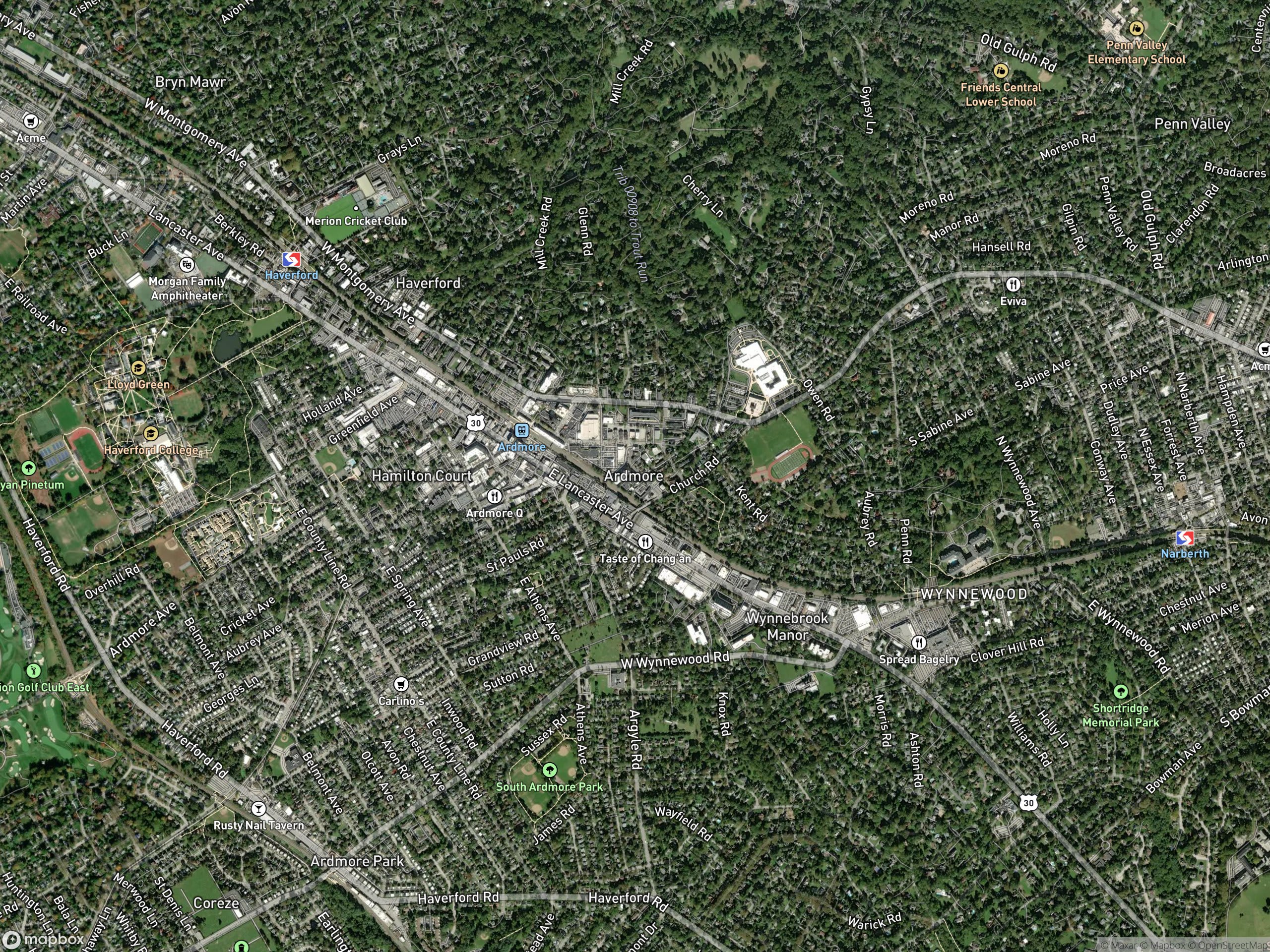 Map of Ardmore