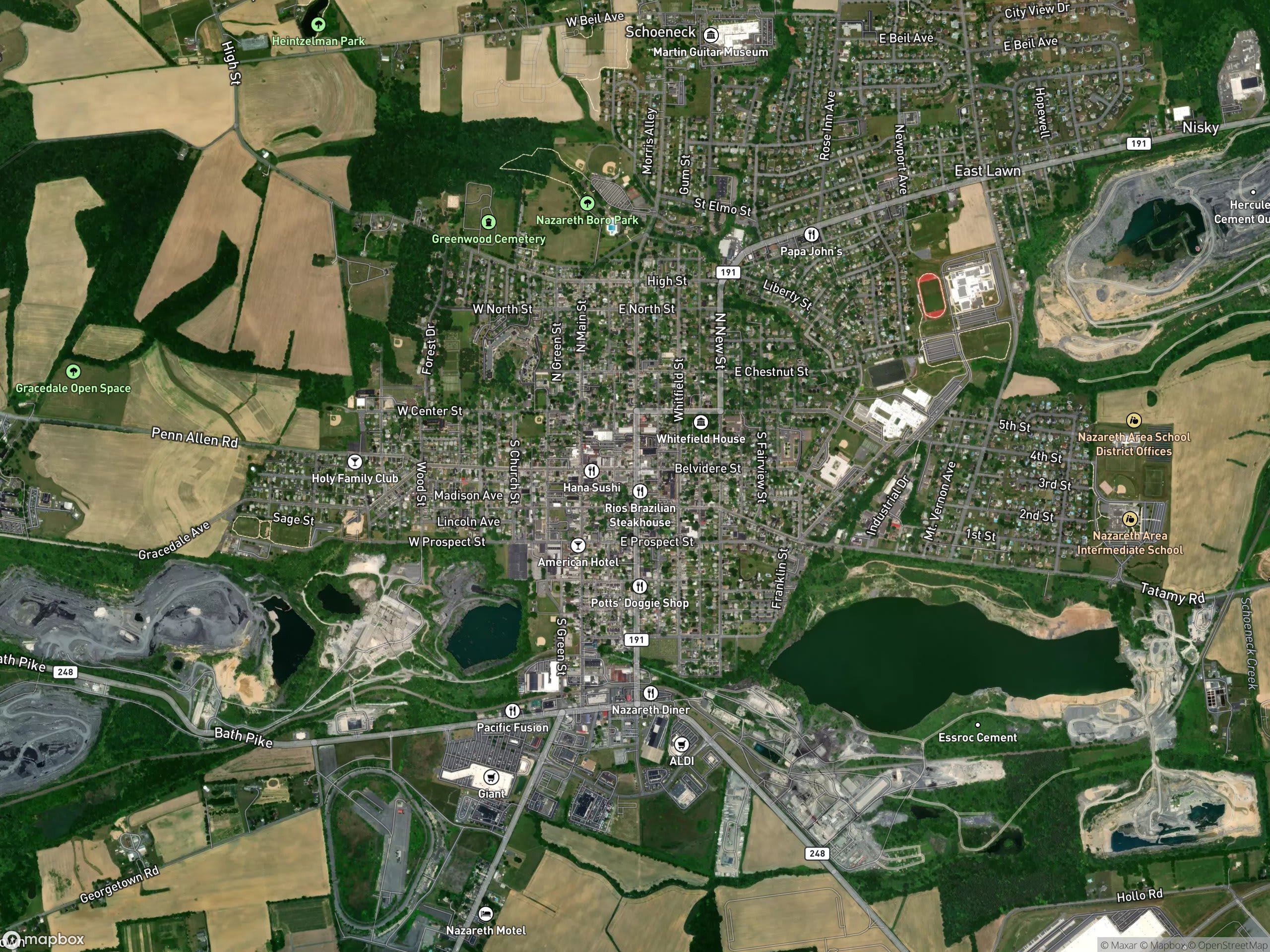 Map of Nazareth