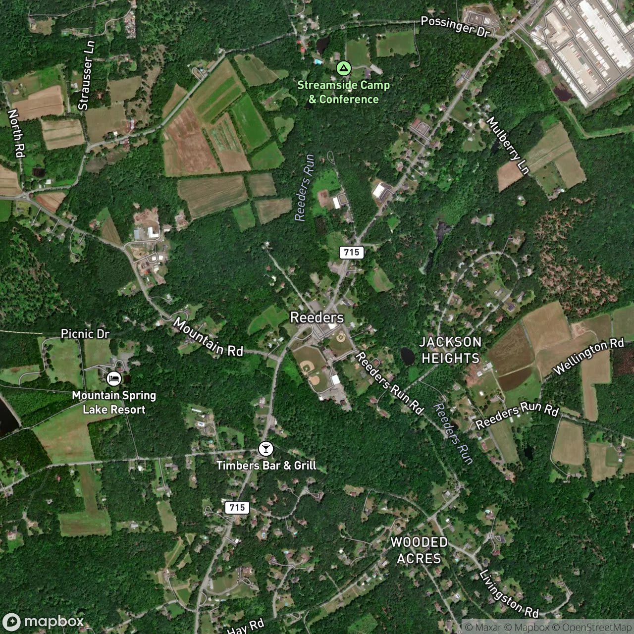 Map of Reeders