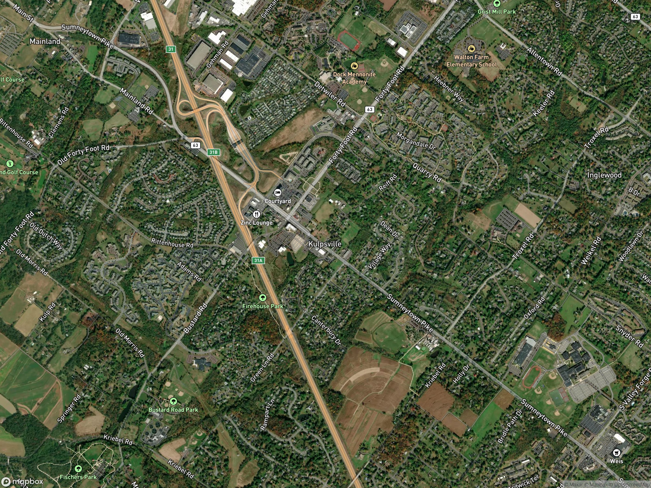 Map of Kulpsville