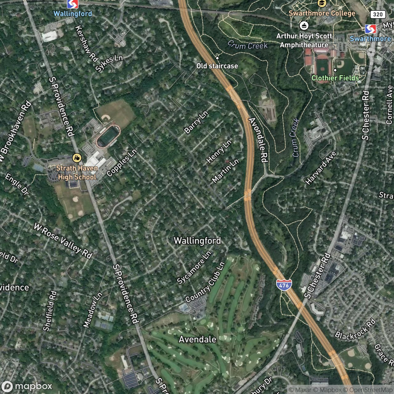 Map of Wallingford
