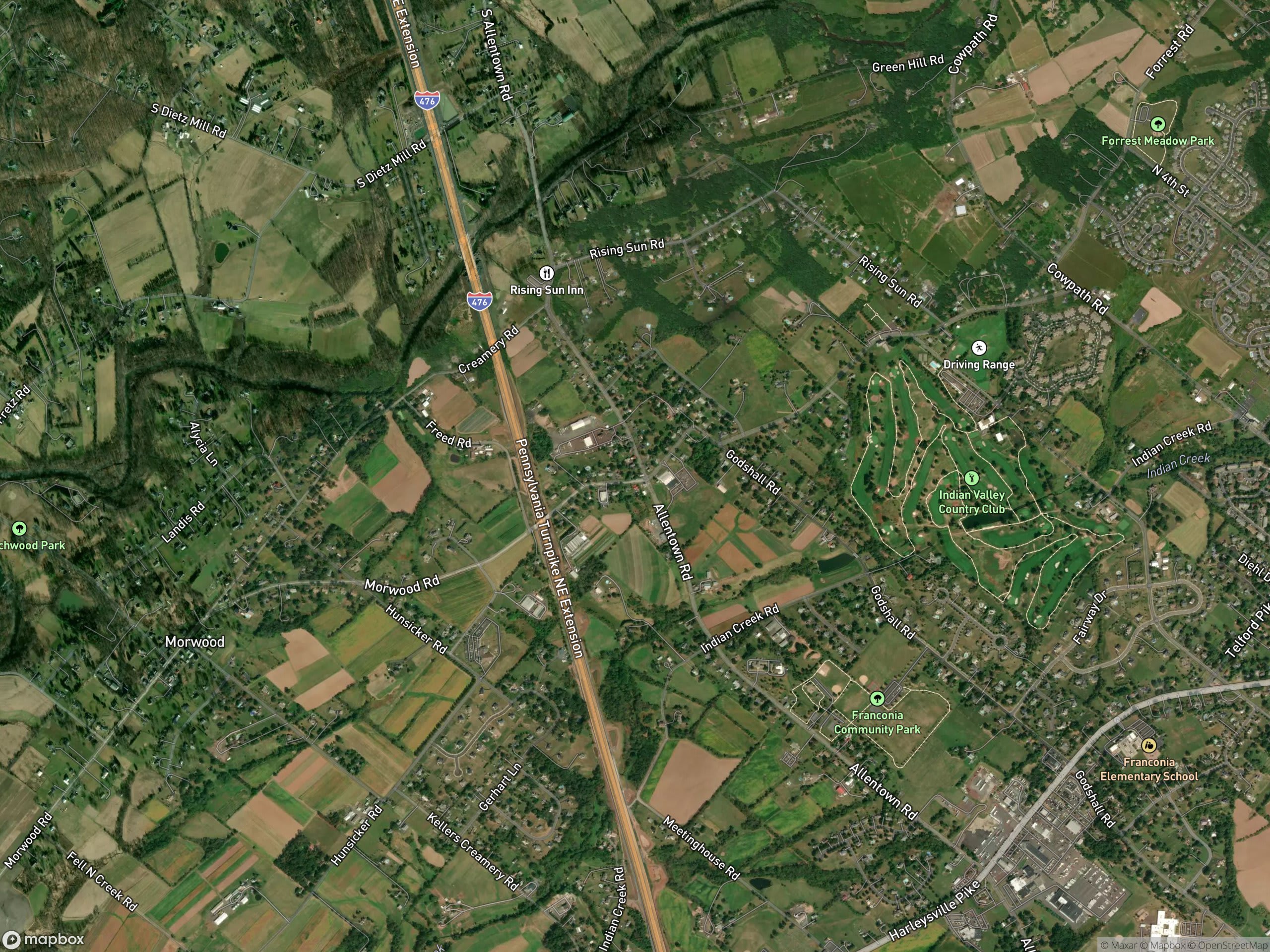 Map of Earlington