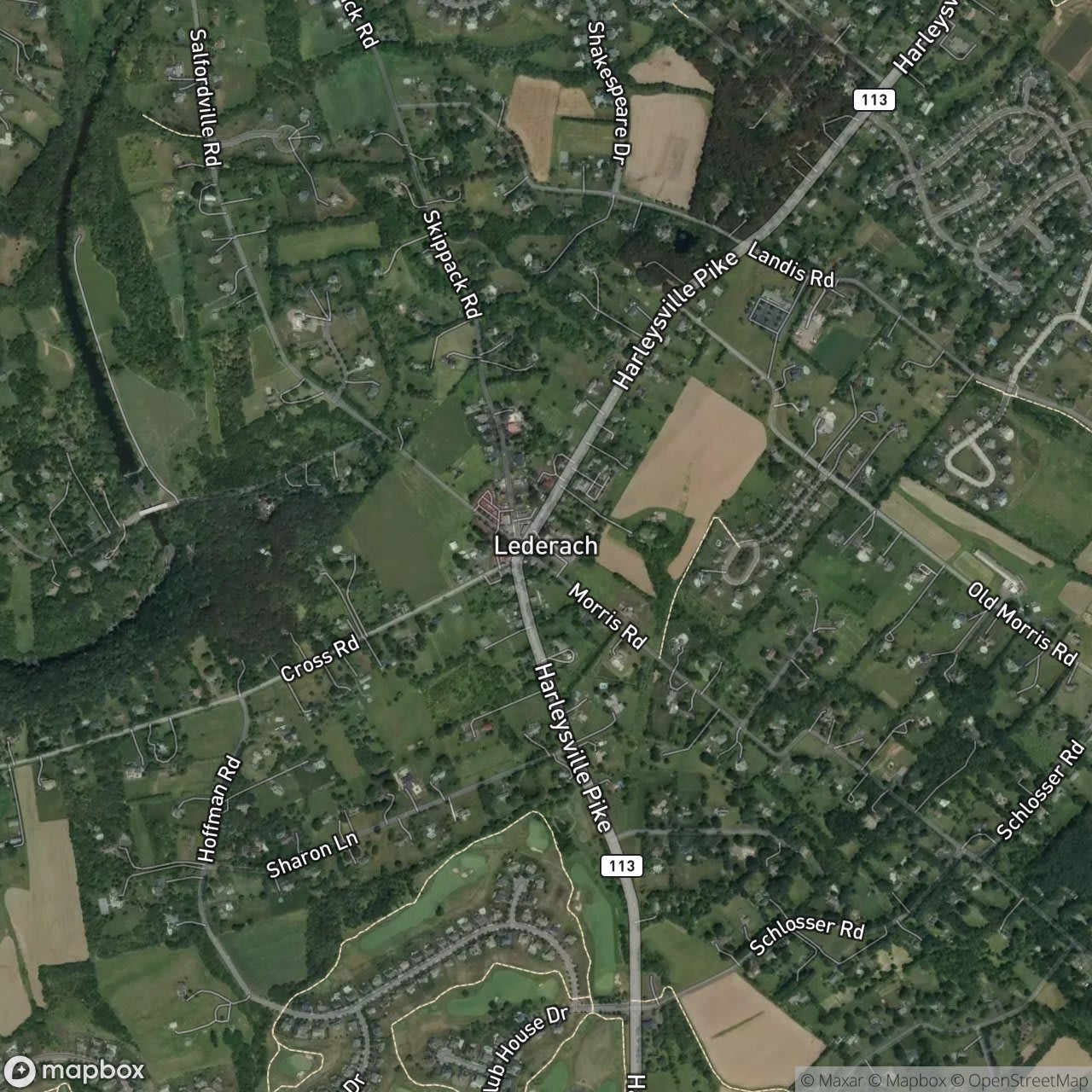 Map of Lederach