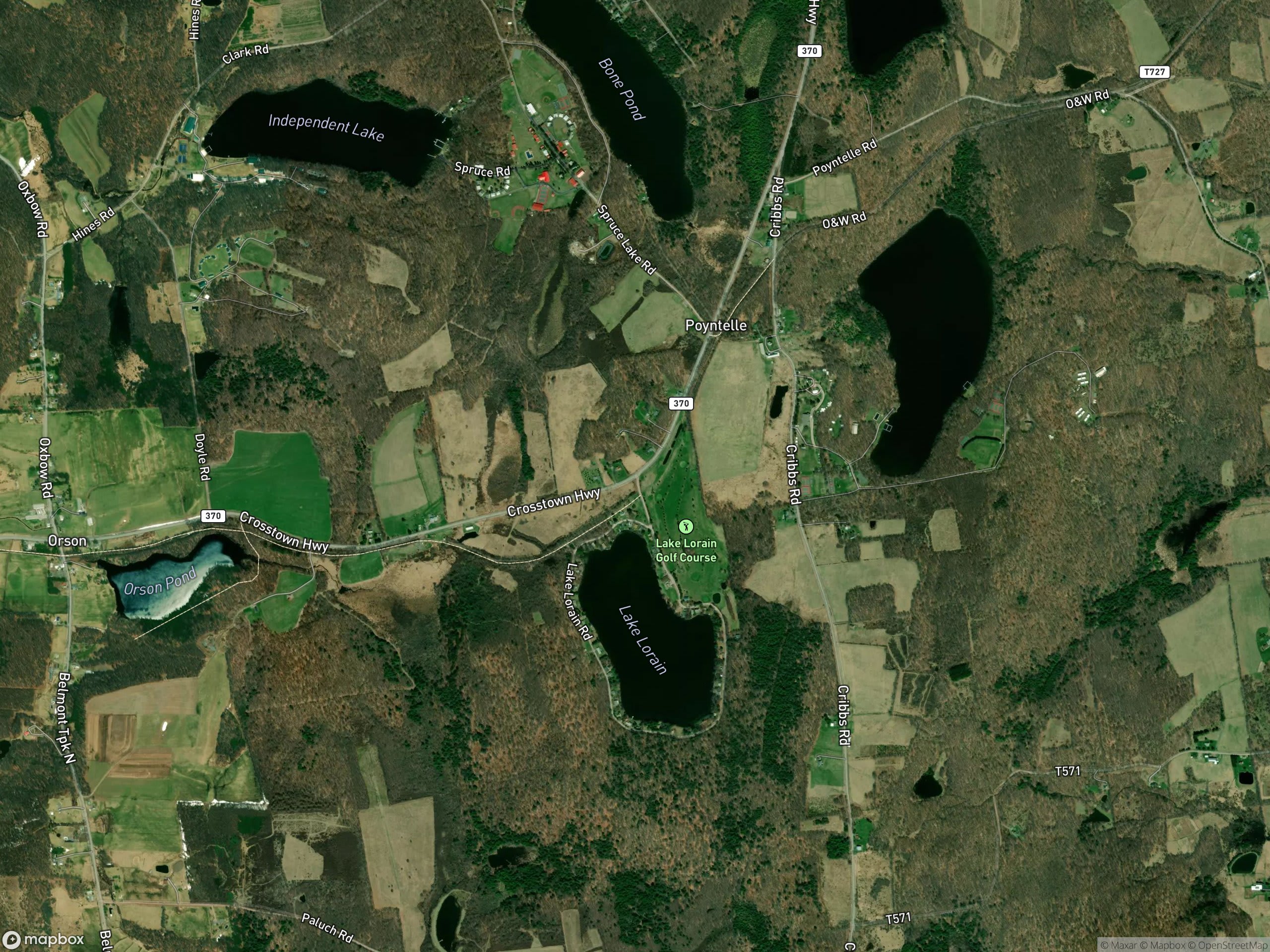 Map of Poyntelle