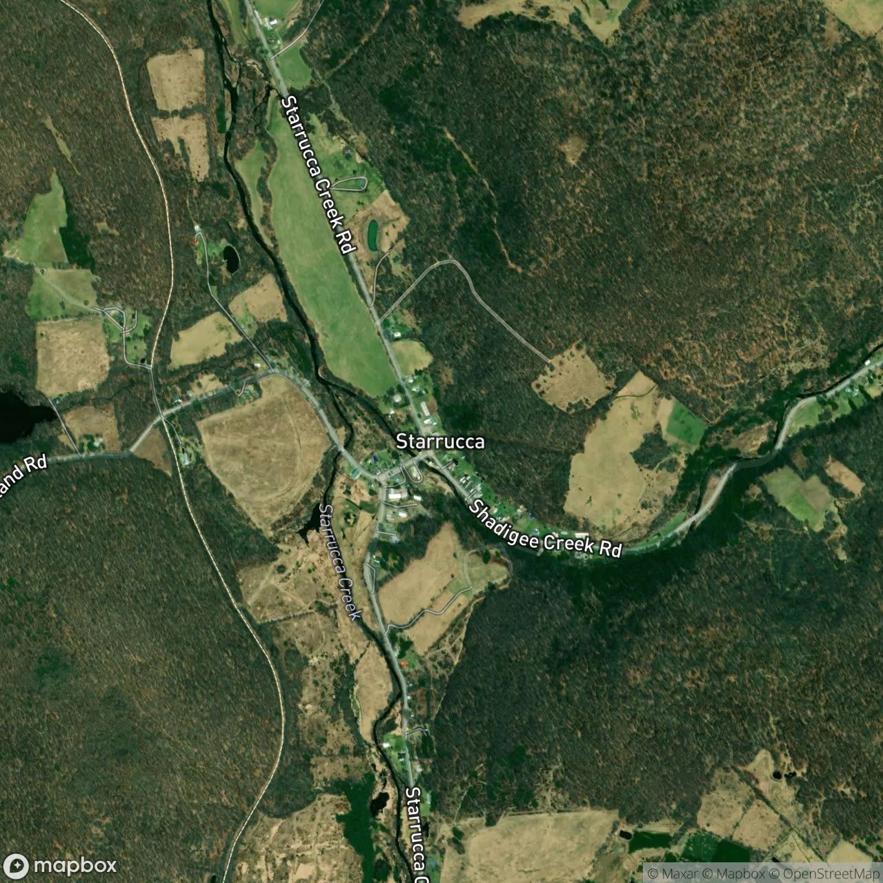 Map of Starrucca