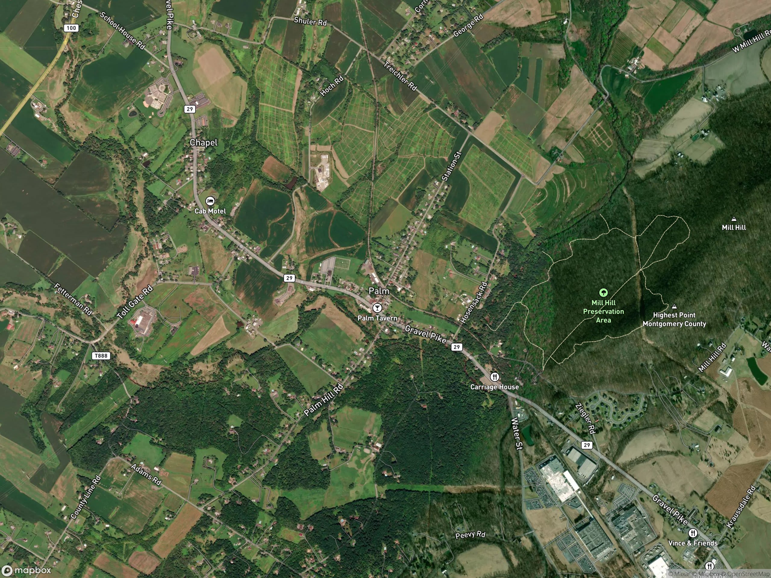 Map of Palm