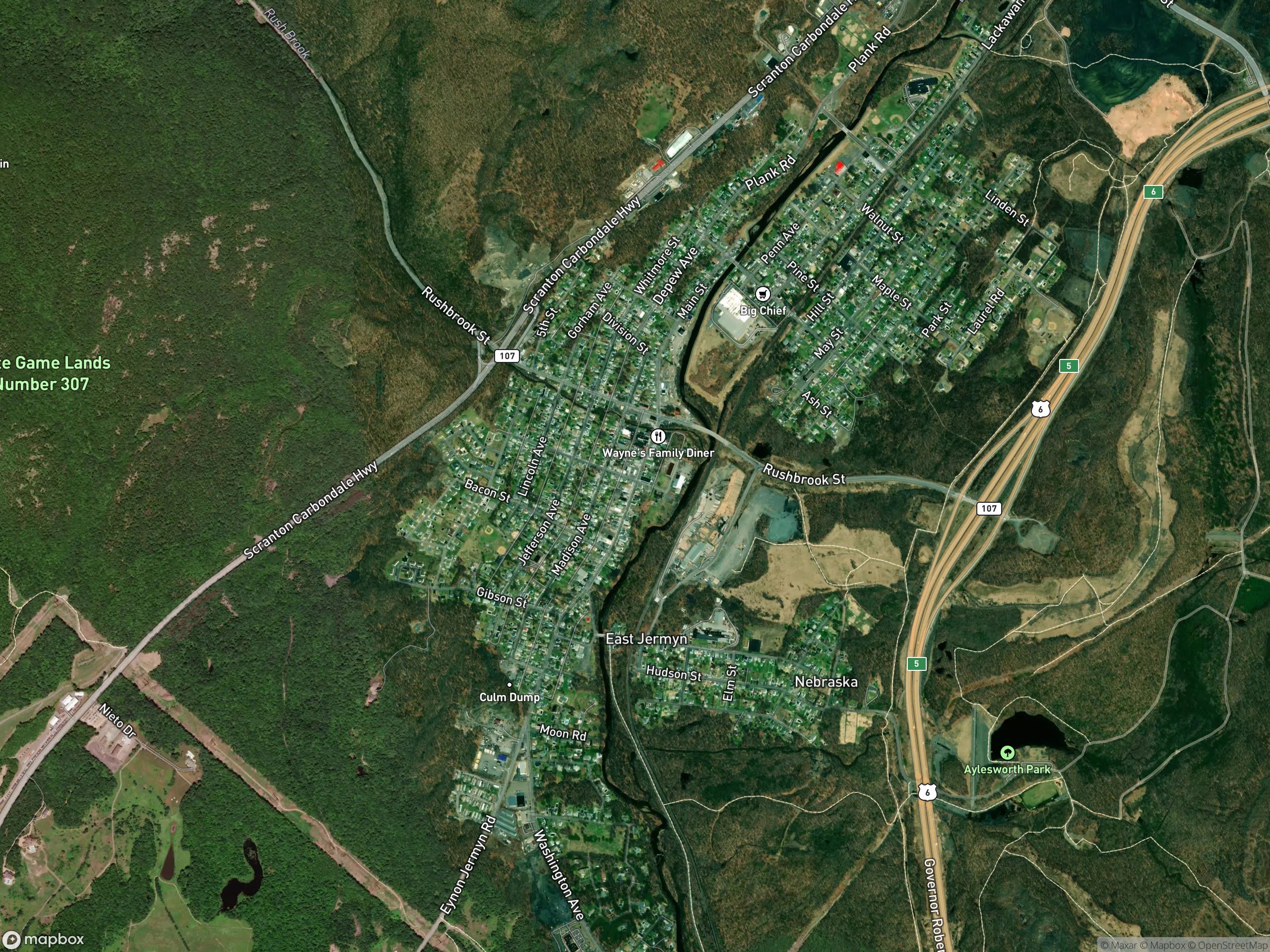 Map of Jermyn
