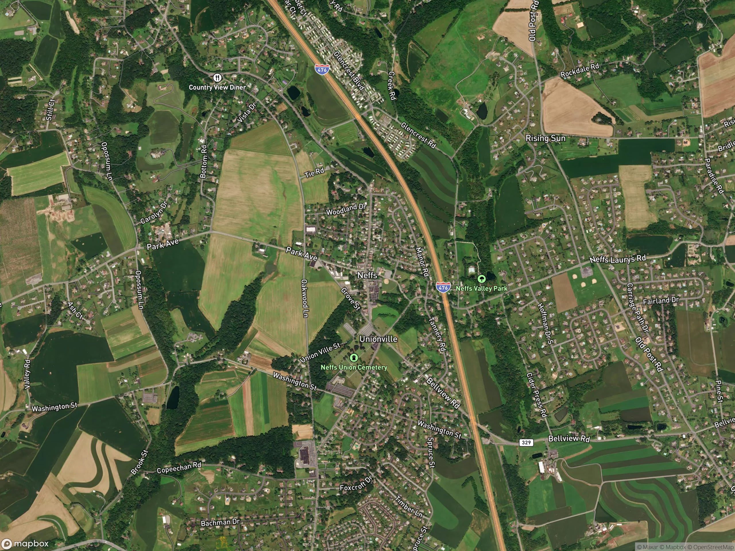 Map of Neffs