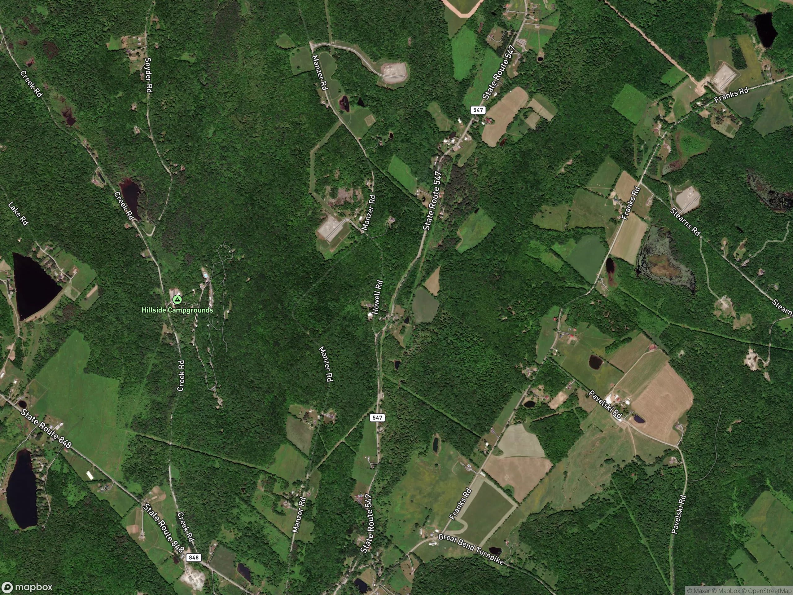 Map of Gibson