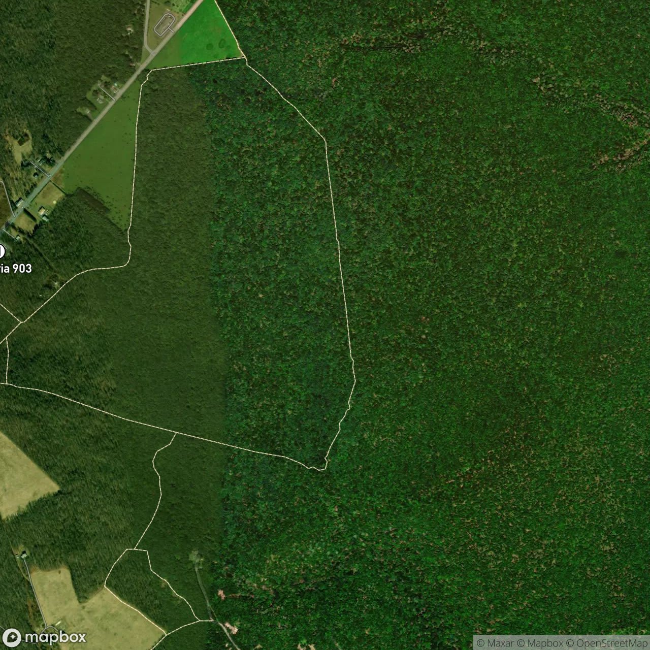Map of Carbon County