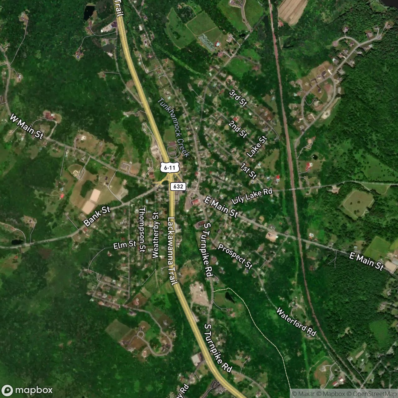 Map of Dalton