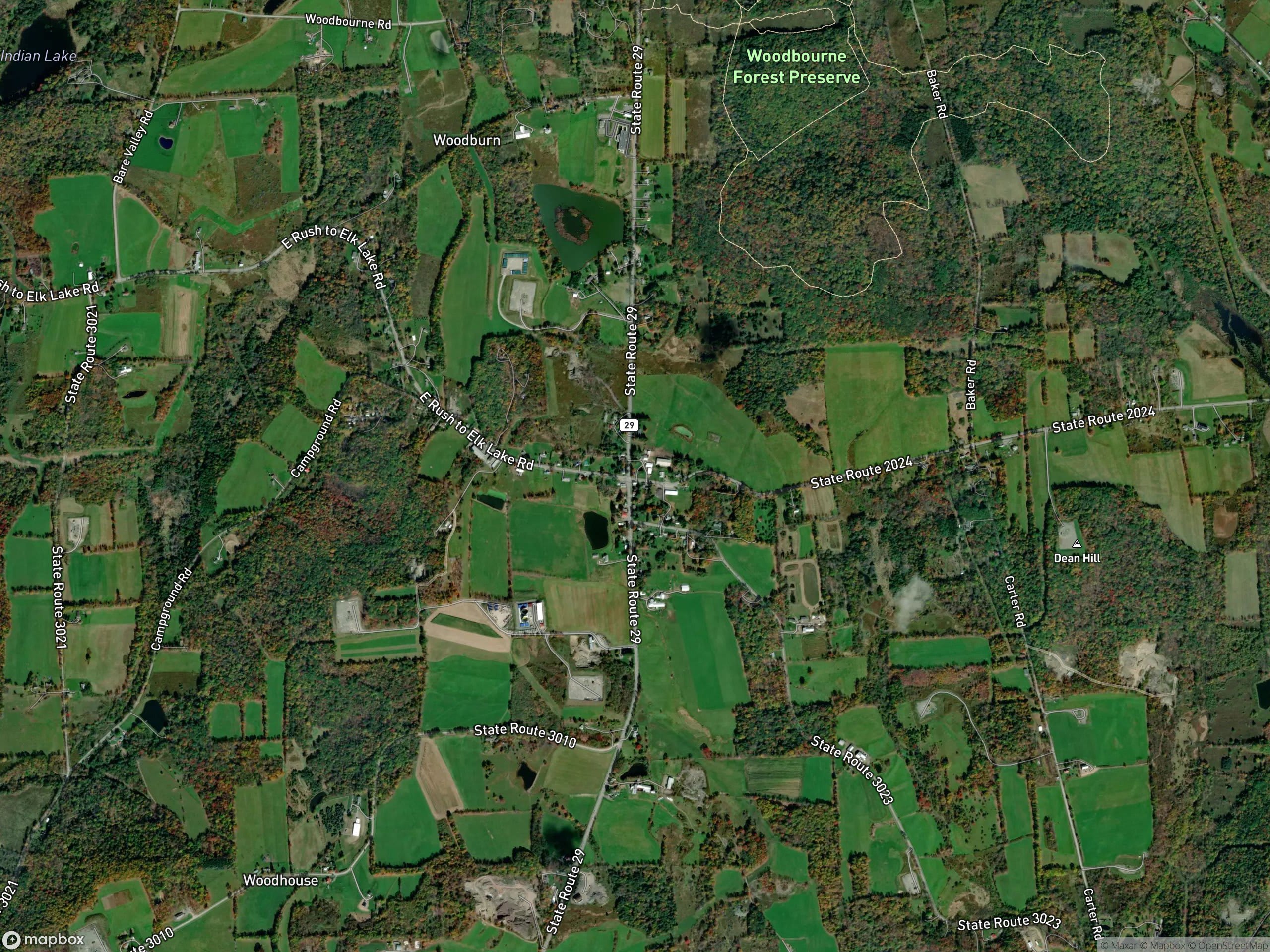 Map of Dimock