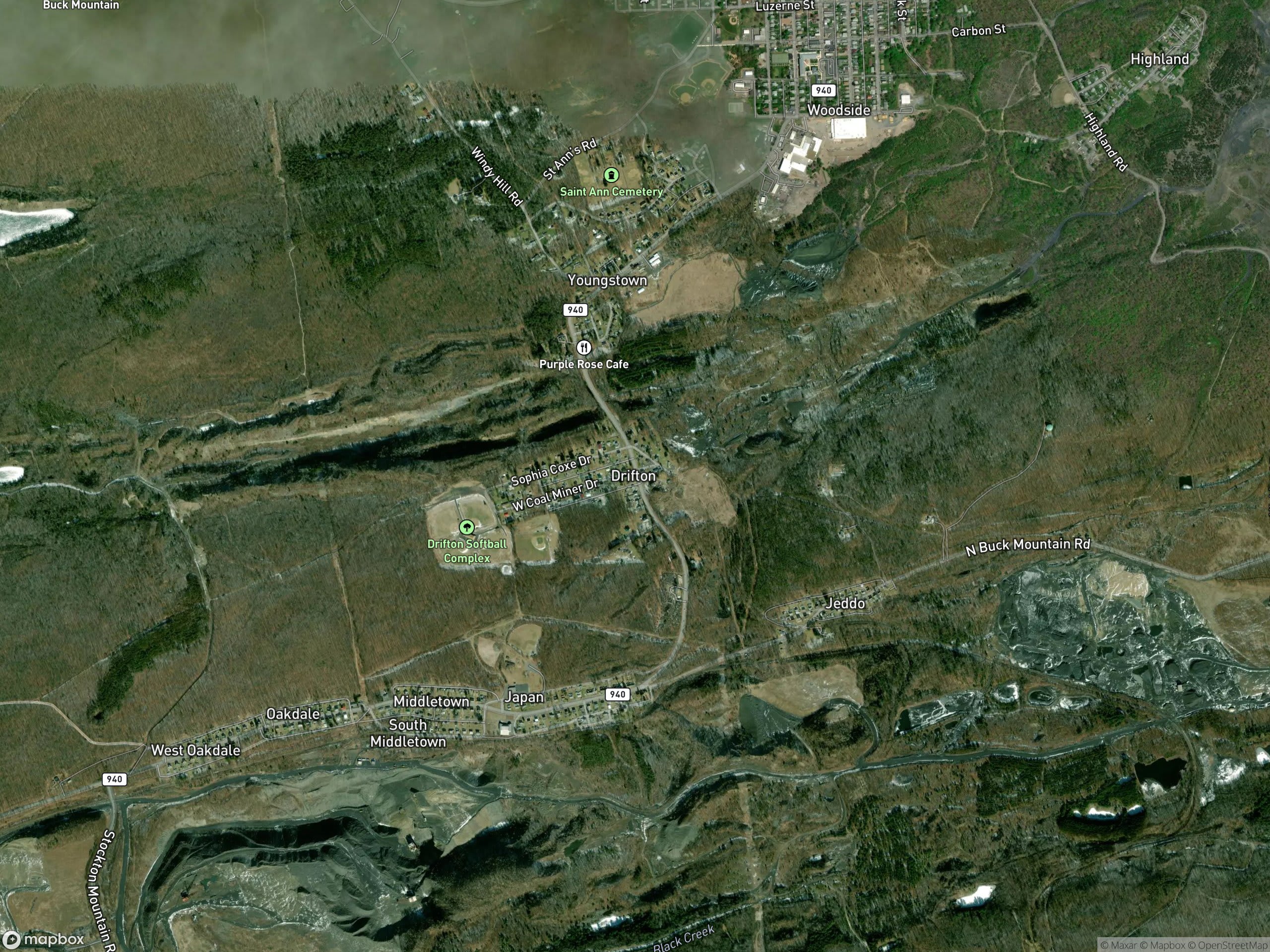 Map of Drifton