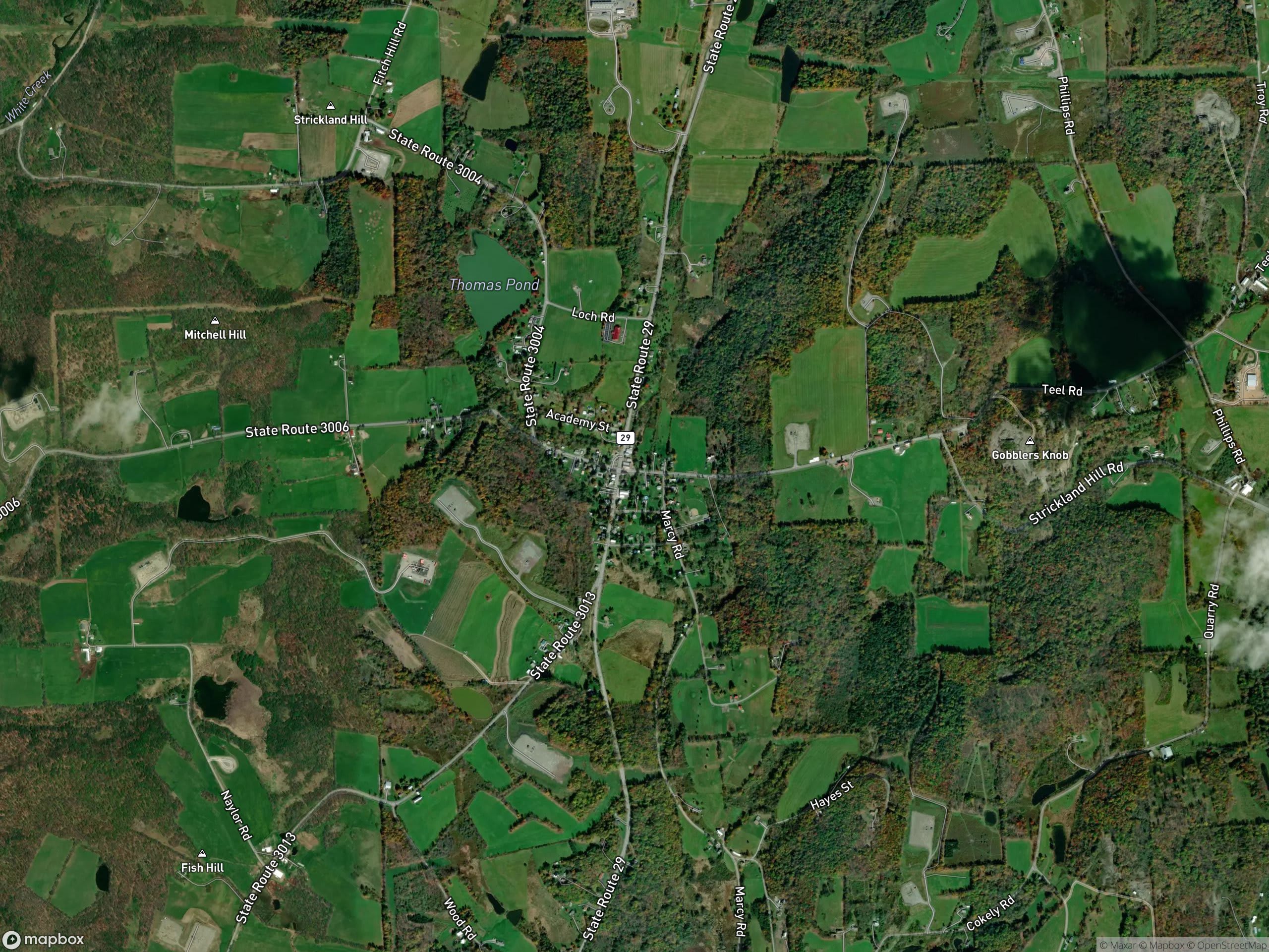 Map of Springville