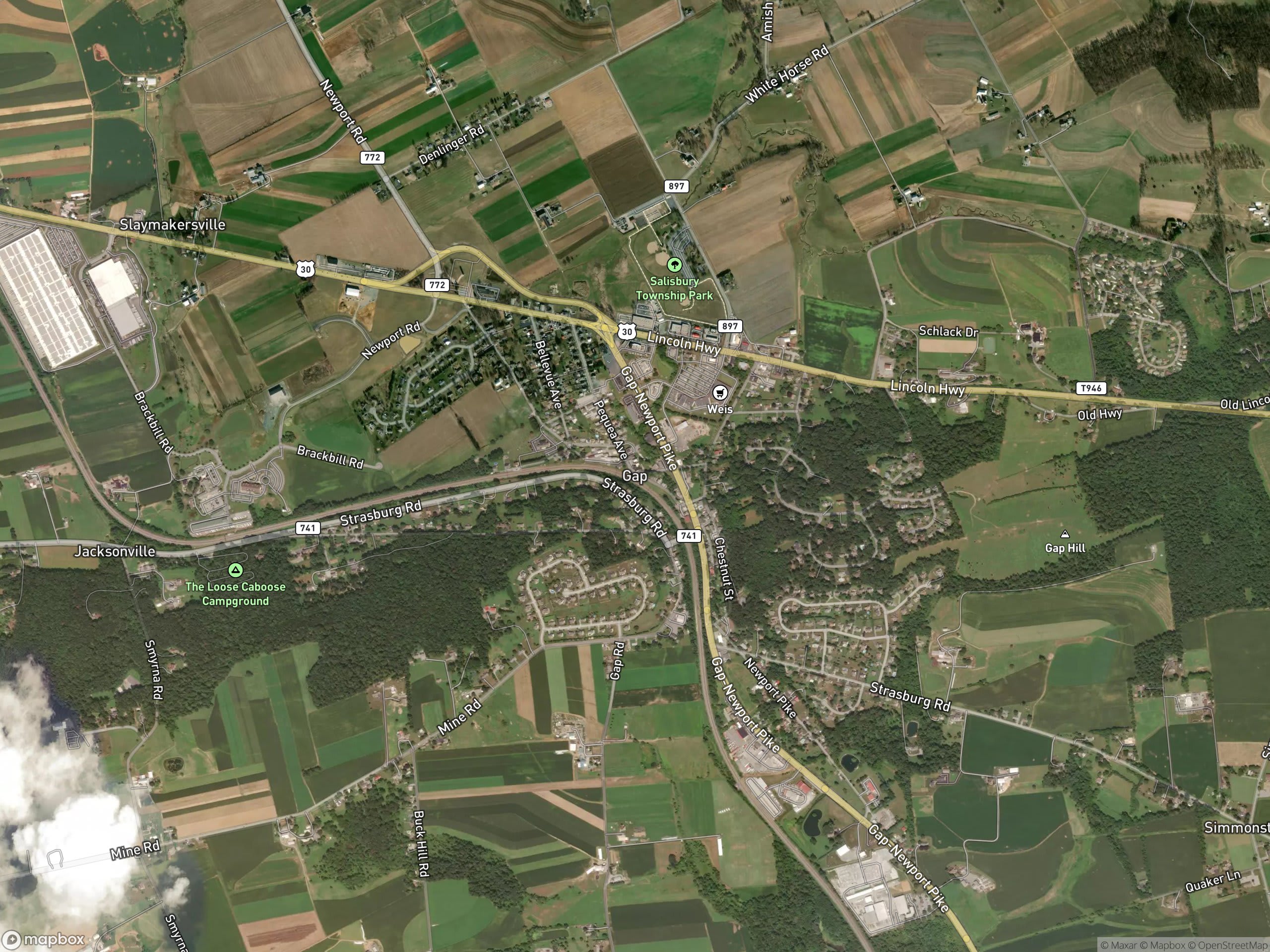 Map of Gap