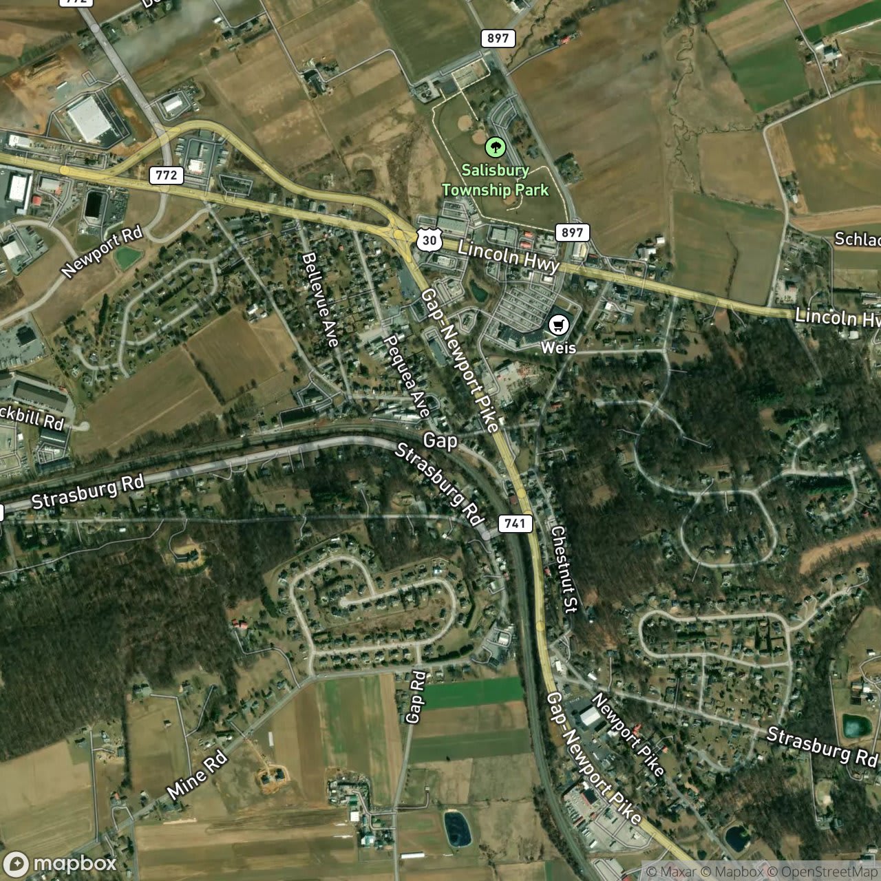Map of Gap