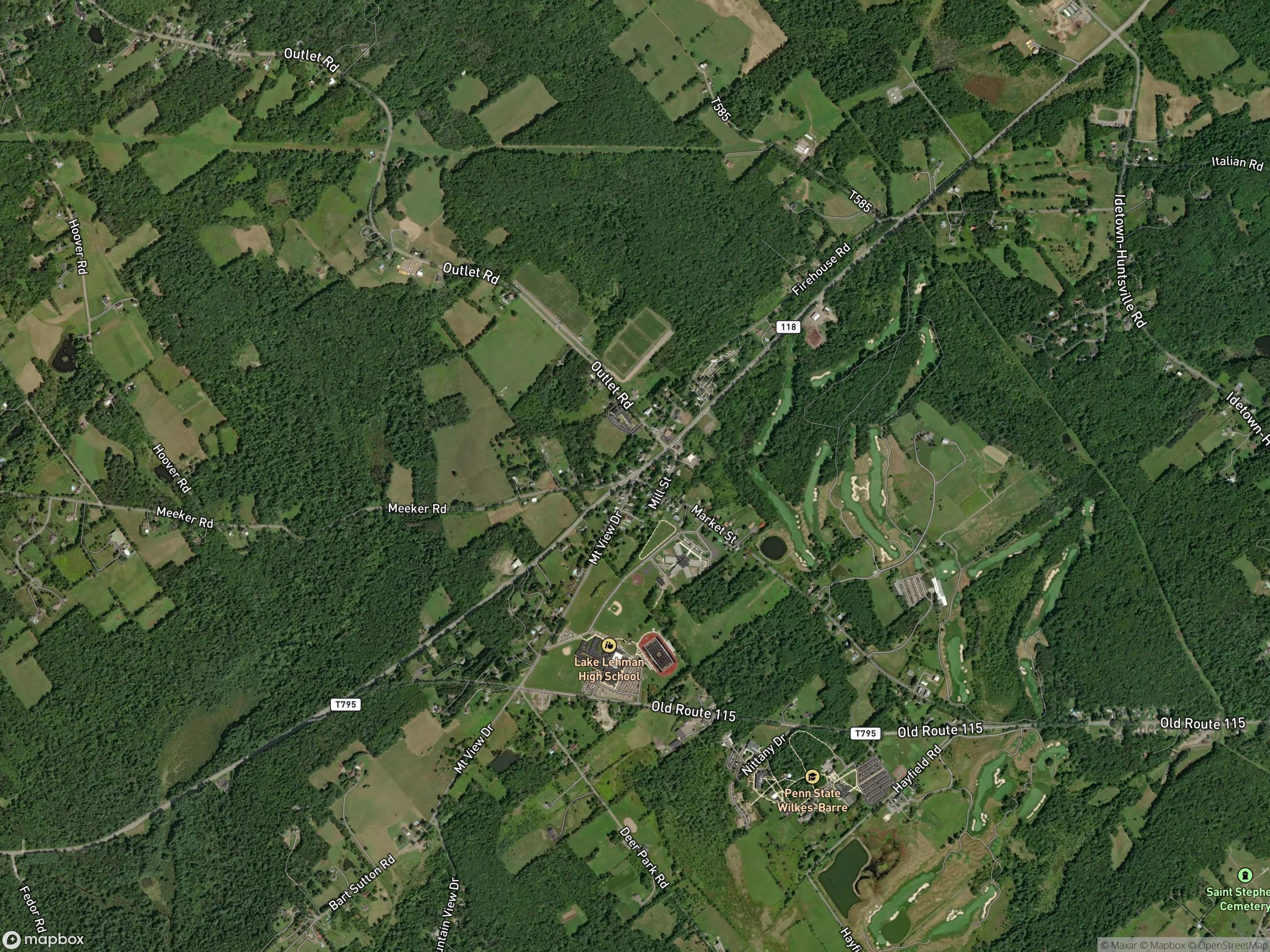 Map of Lehman