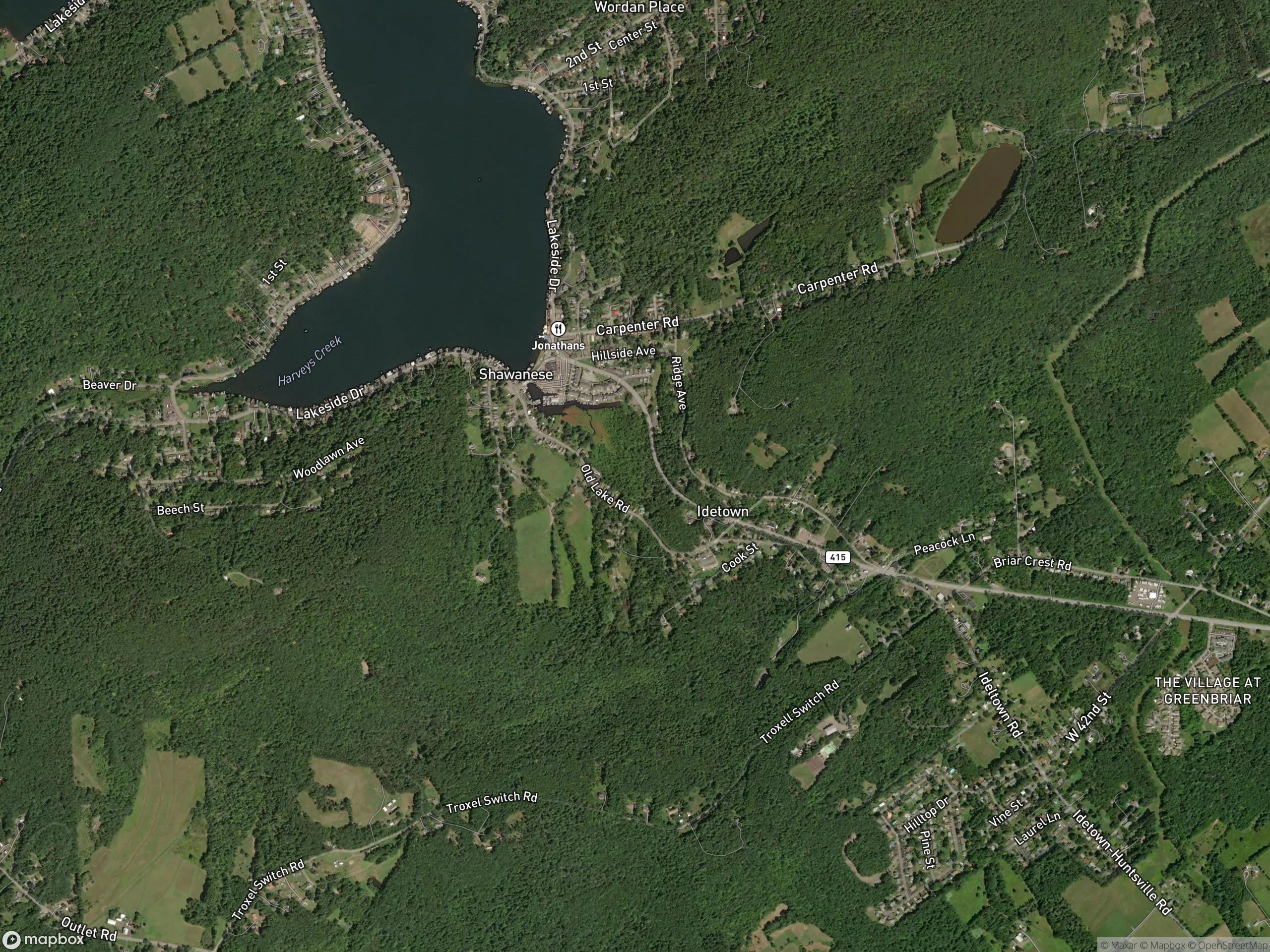 Map of Shawanese